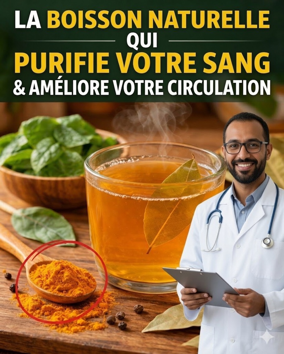 Découvrez le doux pouvoir du thé à la menthe, au curcuma et au laurier pour une purification naturelle du sang
