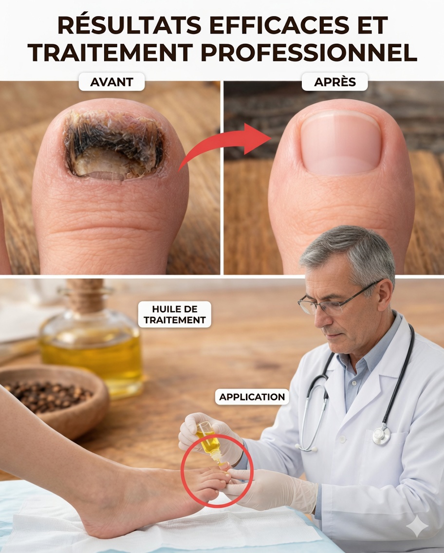 Le petit truc étrange qui fait disparaître les mycoses des ongles — et même les médecins sont intrigués