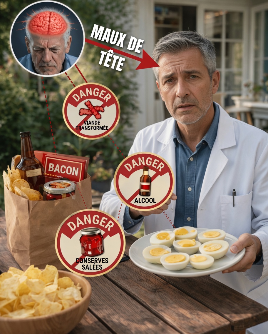 Pourquoi les personnes de plus de 60 ans doivent-elles faire attention en combinant les œufs avec certains aliments courants ?