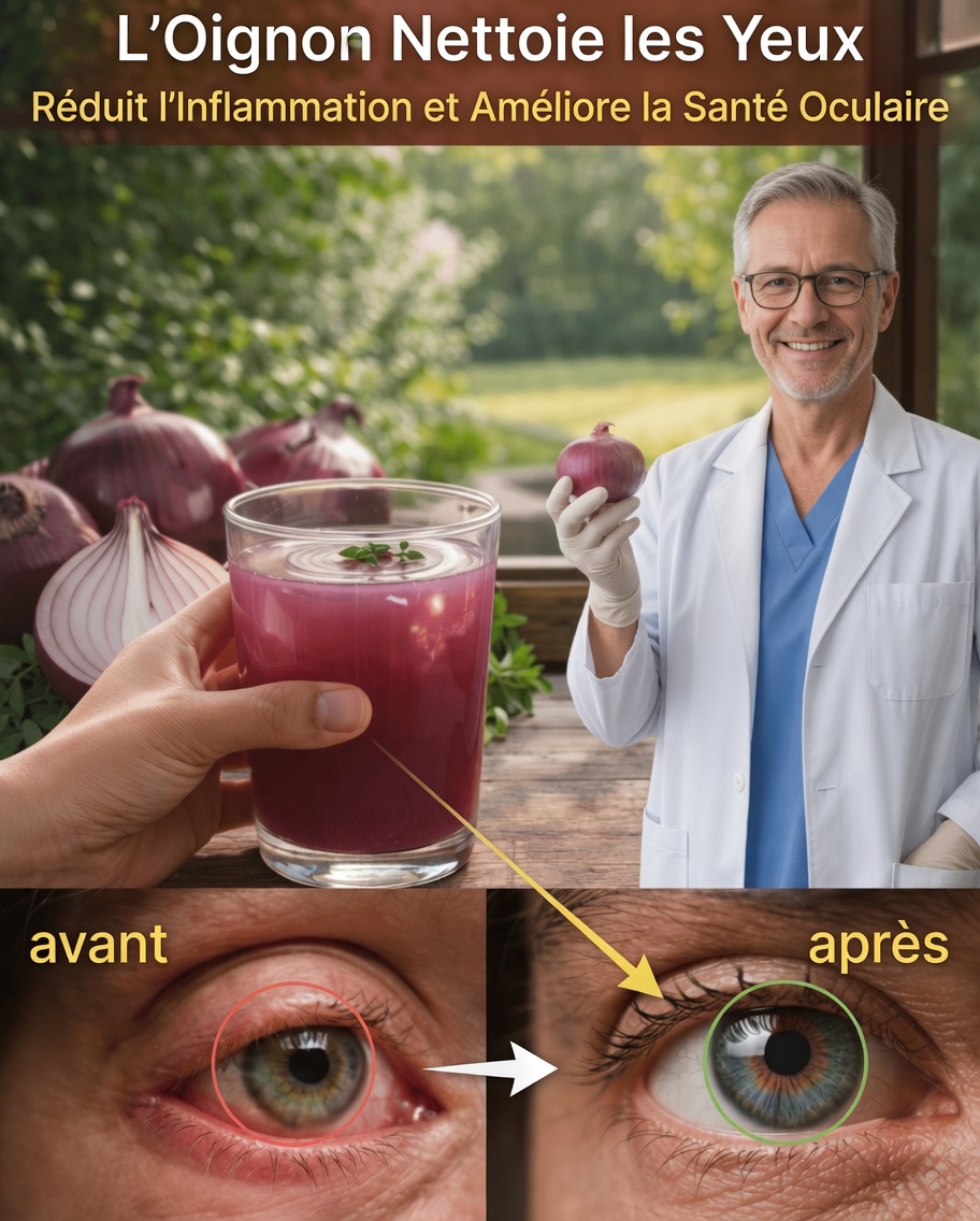 Comment prendre soin naturellement de la santé de vos yeux à la maison avec l’oignon : des conseils simples qui fonctionnent