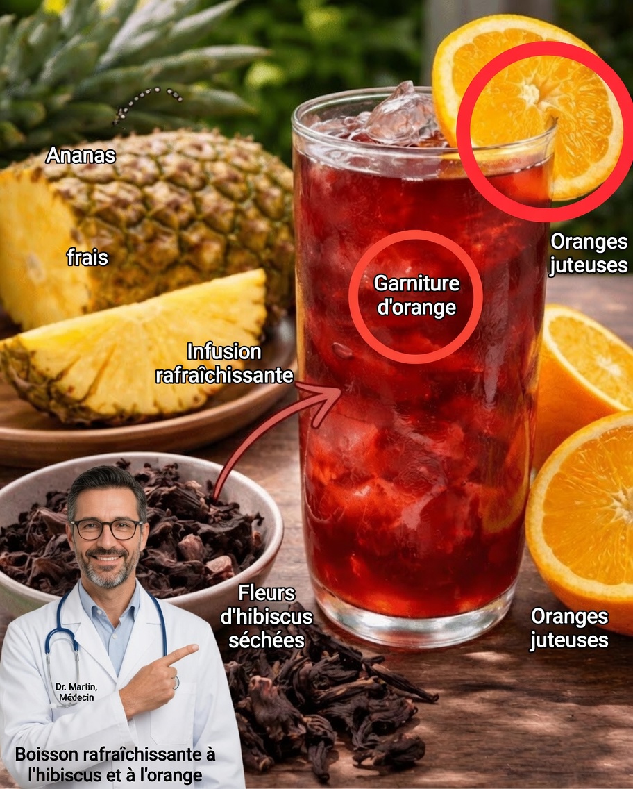 Comment intégrer une infusion rafraîchissante d’hibiscus, d’ananas et d’orange à votre routine quotidienne pour améliorer le bien-être