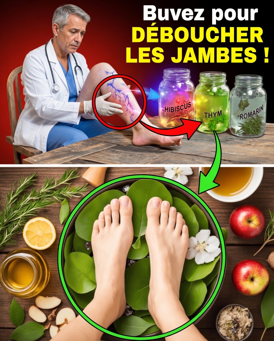 Top 5 des boissons naturelles pour stimuler la circulation des jambes et le flux sanguin (inspiré par Barbara O’Neill)