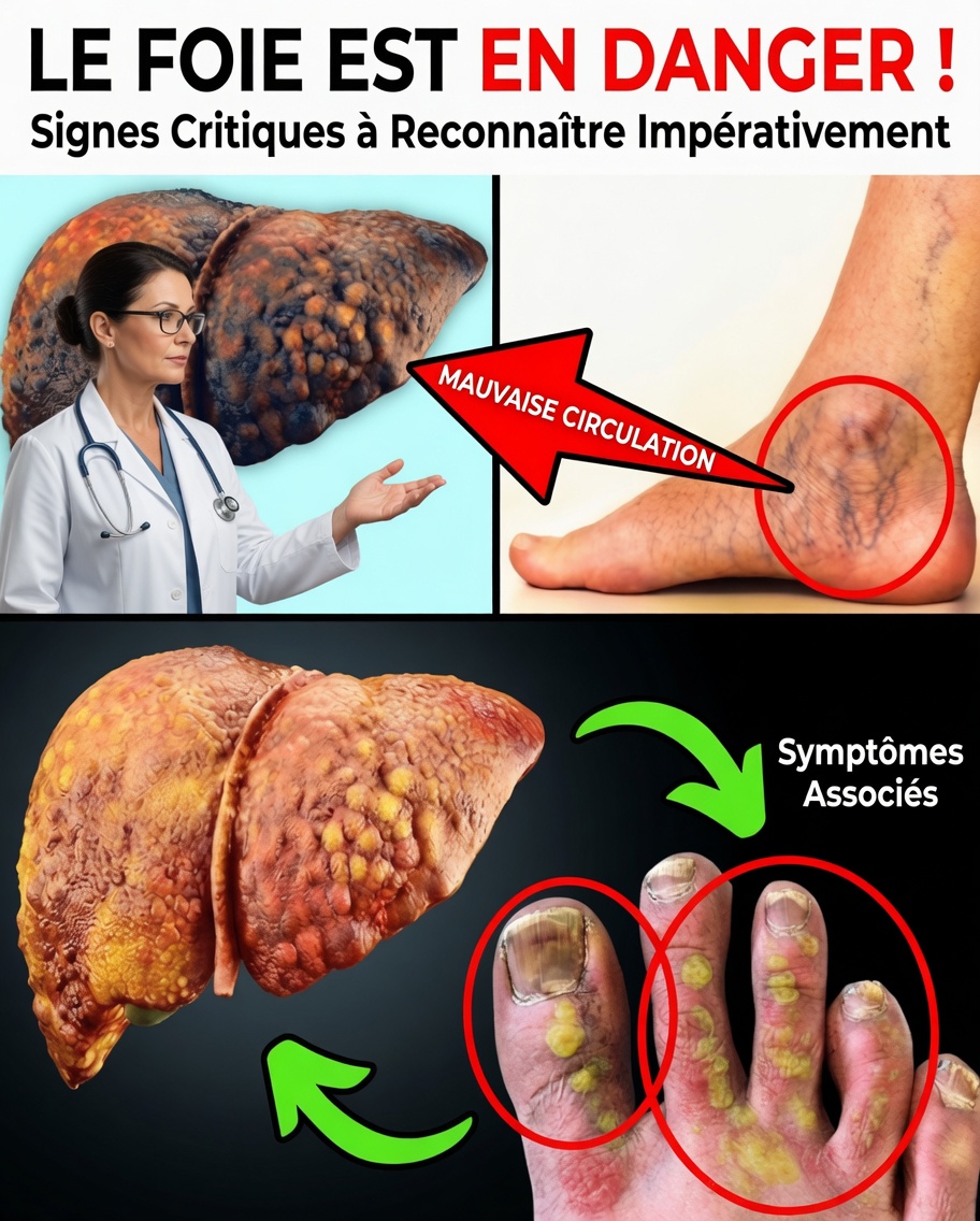 Ce que vos pieds peuvent vous révéler sur votre foie — N’ignorez pas ces signes cachés