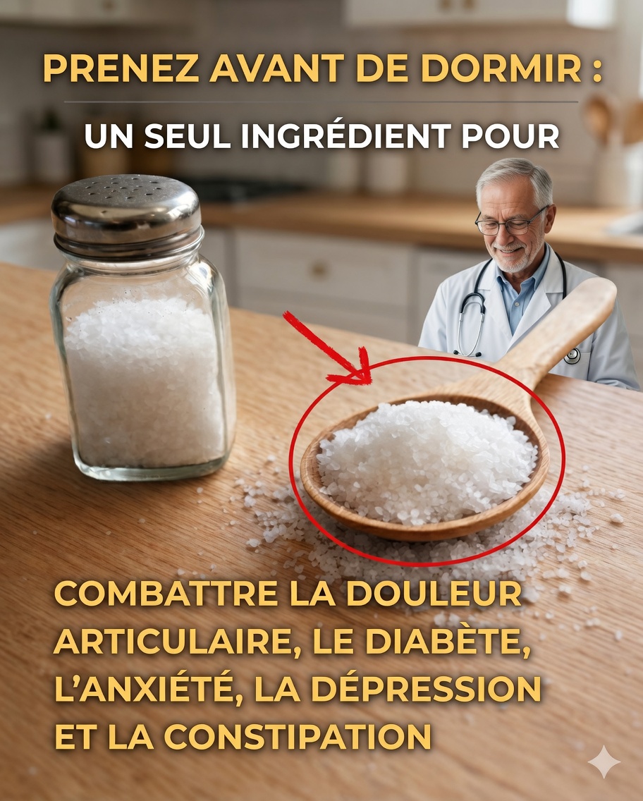 Prenez-le avant de dormir : un ingrédient naturel qui peut aider à combattre les douleurs osseuses, le diabète, l’anxiété, la dépression et la constipation