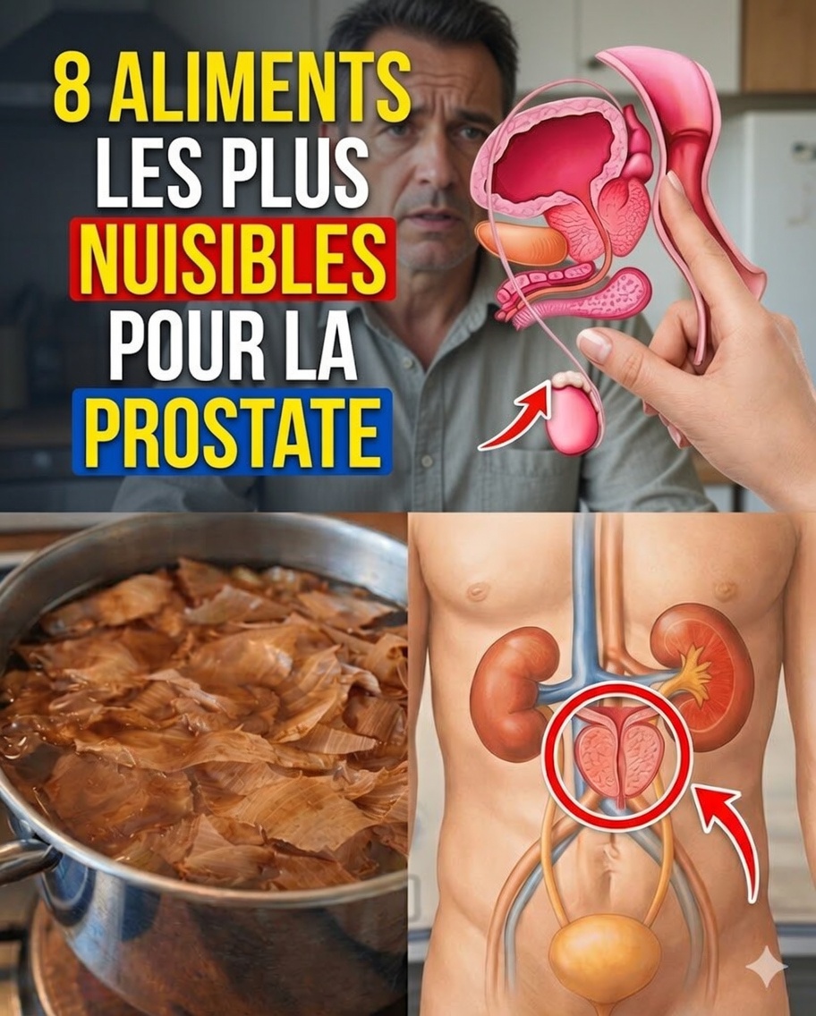 8 aliments les plus nocifs pour la prostate – évitez-les dès maintenant pour être soulagé