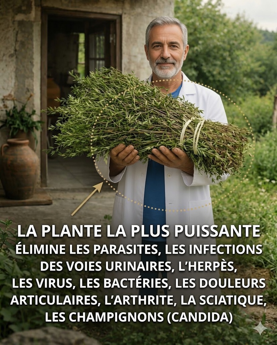 La Plante la Plus Puissante : le thym sauvage – L’allié naturel contre les parasites, les infections et les douleurs articulaires