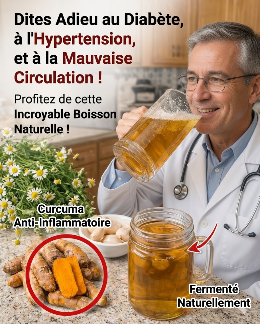 Tisane de camomille, curcuma, fenouil et laurier : le mélange de 4 herbes qui peut aider à apaiser la tension, équilibrer la glycémie et revitaliser la circulation