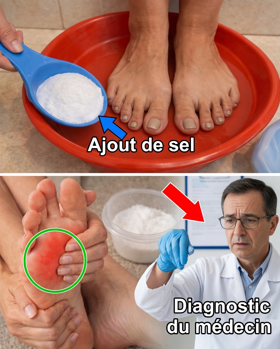 Dites adieu aux crampes, aux picotements, à la douleur et au gonflement des pieds : le simple bain de pieds nocturne qui peut apporter un soulagement