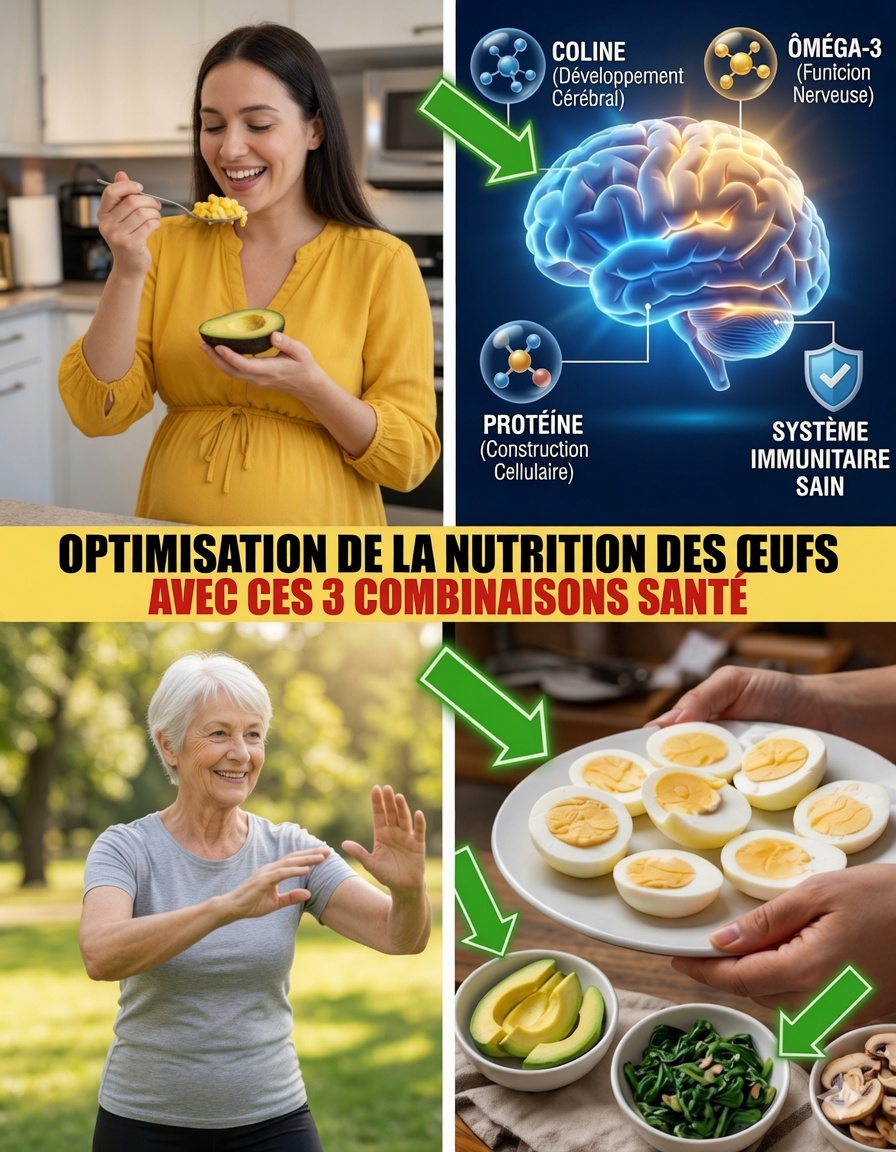 Alerte pour les personnes âgées : 3 aliments courants à ne jamais combiner avec des œufs