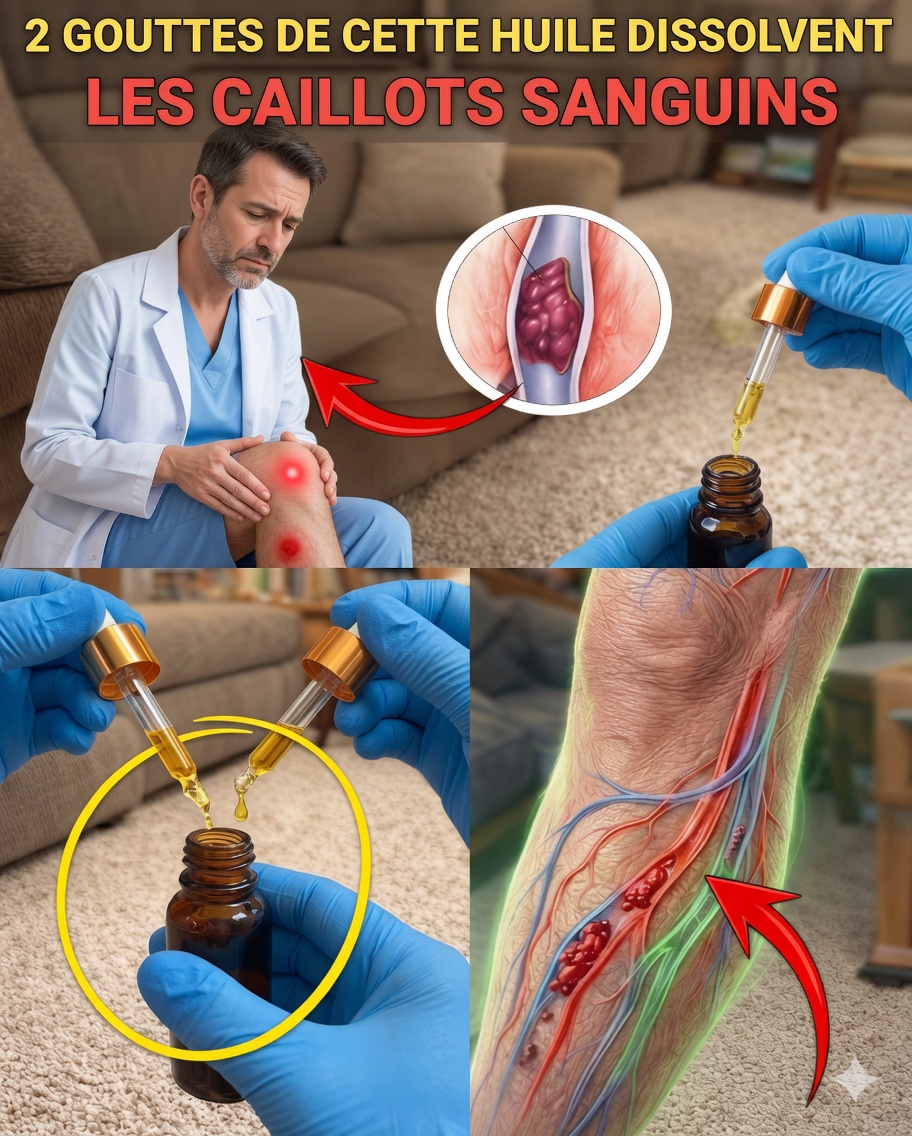 Les 6 huiles de cuisine qui aident à dissoudre les plaques, à prévenir les caillots et à transformer les « jambes lourdes » en pas légers