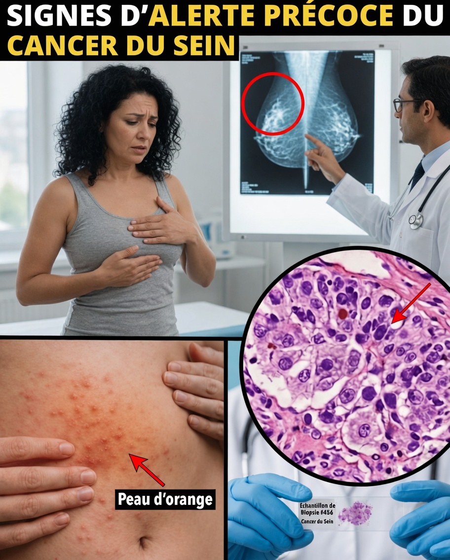 10 Signes et symptômes d’alerte du cancer du sein que chaque femme devrait connaître