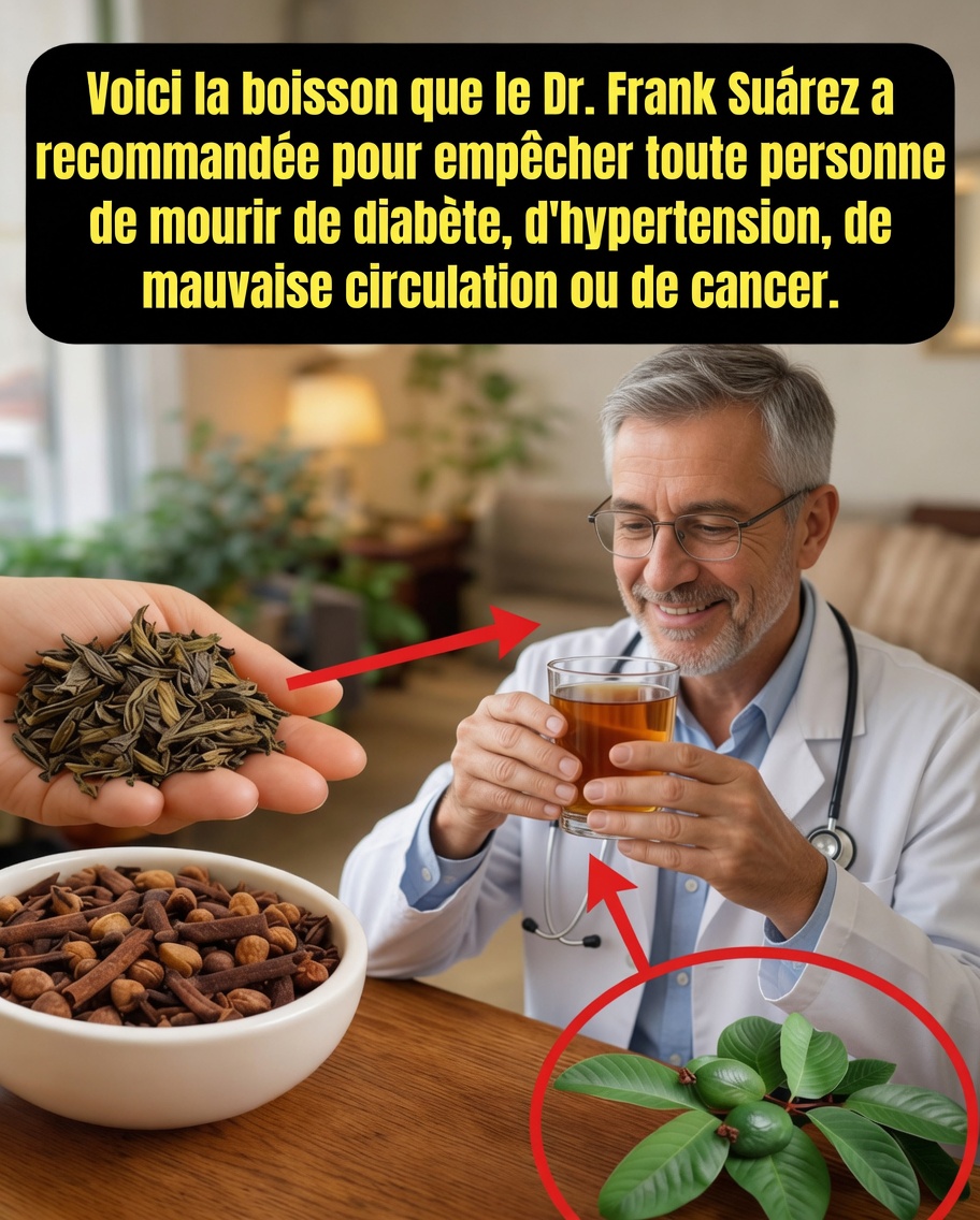 Thé d’hibiscus, feuille de goyavier et clou de girofle : le rituel naturel qui peut transformer votre tension, votre glycémie et votre circulation