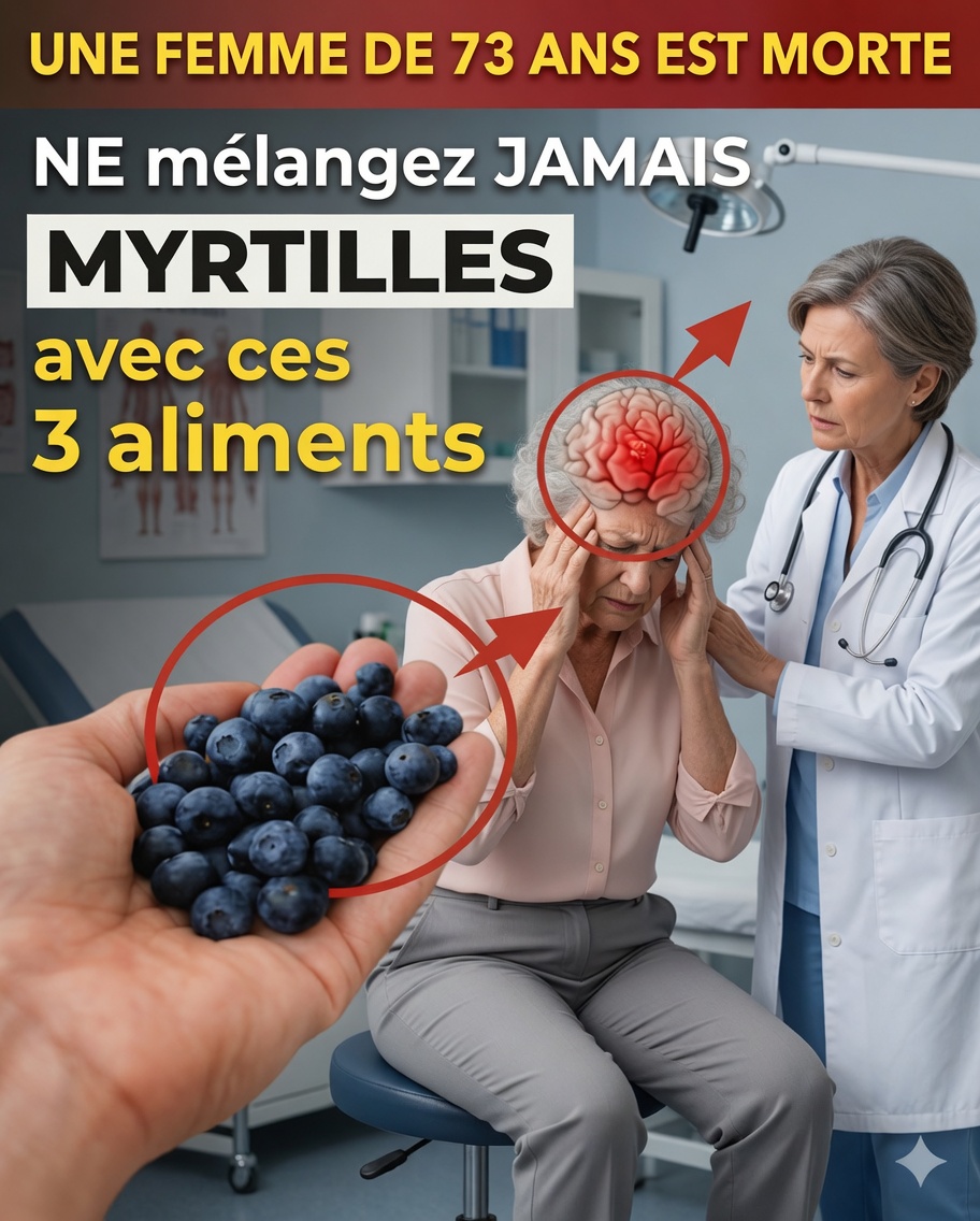 Personnes âgées : Ne mangez jamais des myrtilles avec CES 3 aliments ! (Découvrez leur véritable pouvoir)
