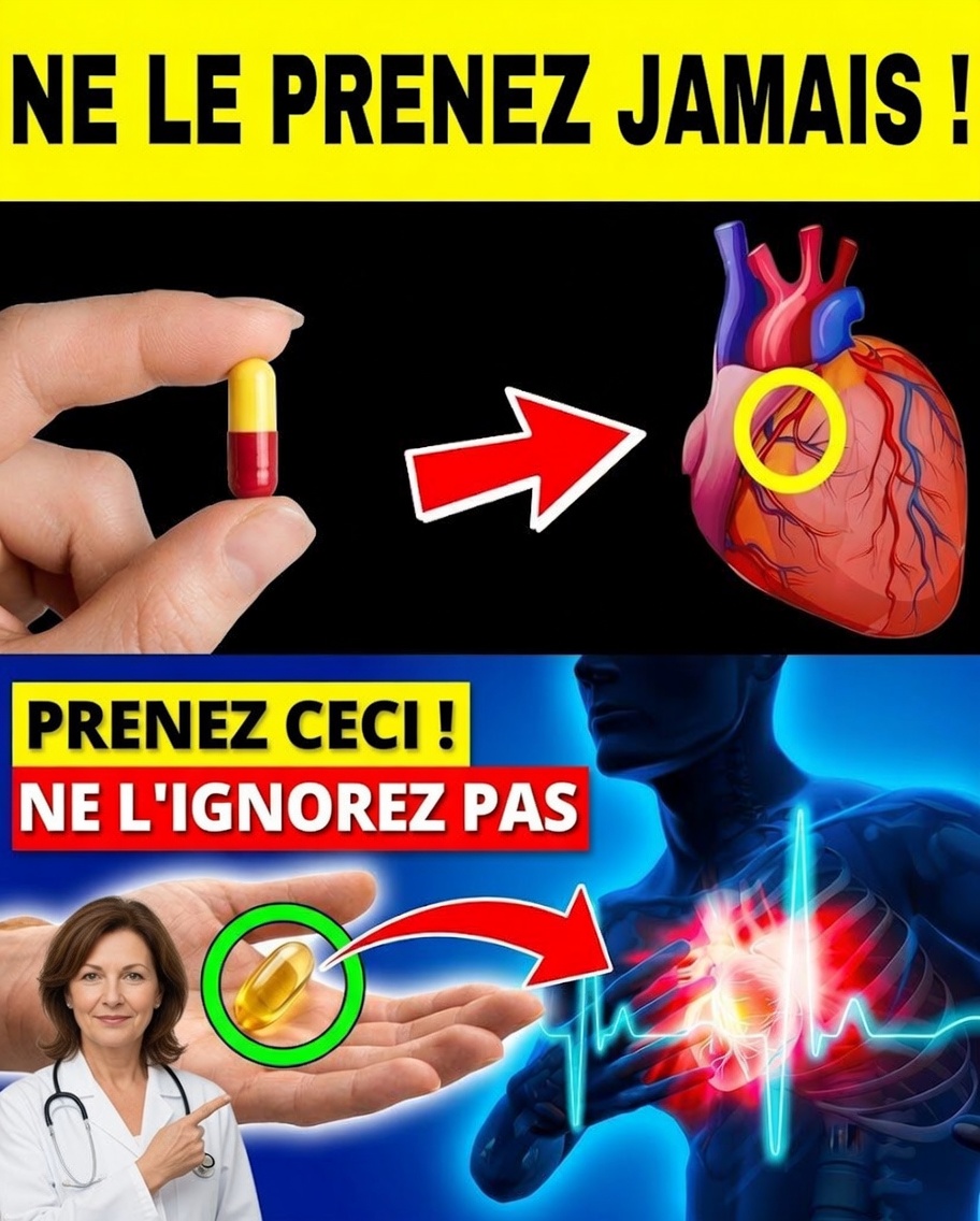 CE COMPLÉMENT POPULAIRE PEUT NUIRE À VOTRE CŒUR : 9 compléments dangereux à éviter