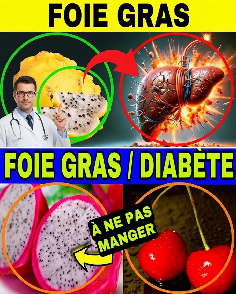 LE FRUIT N°1 POUR SOUTENIR LE FOIE GRAS (PLUS 9 ALIMENTS NATURELS QUI AIDENT À GUÉRIR !)