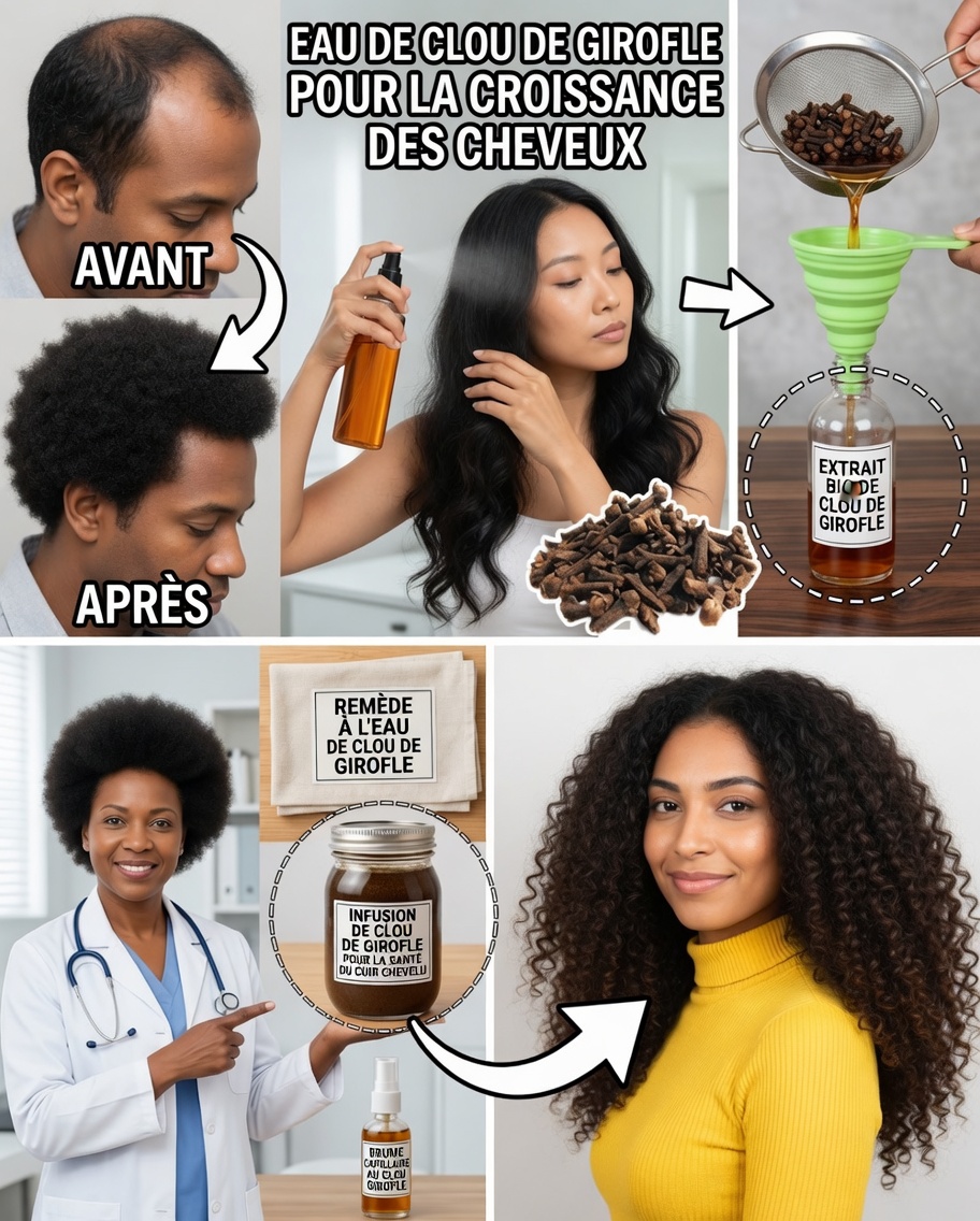 Romarin & clou de girofle : le secret naturel de 2 semaines pour des cheveux plus forts et plus épais