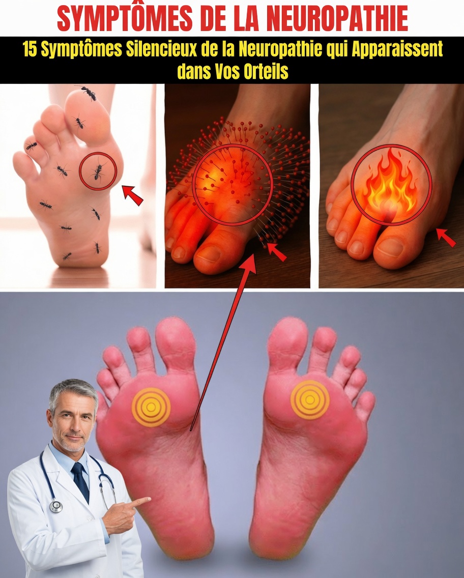 15 symptômes silencieux de neuropathie qui commencent dans vos orteils : négligez-vous ces signes d’alerte précoces ?