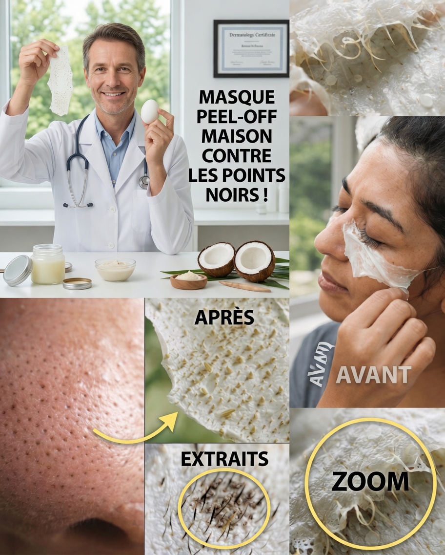 Découvrez une astuce maison simple à base de blanc d’œuf pour aider à contrôler naturellement les points noirs