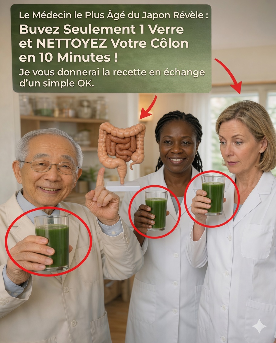Buvez ce verre tous les jours pour soutenir naturellement la santé du côlon et de la prostate