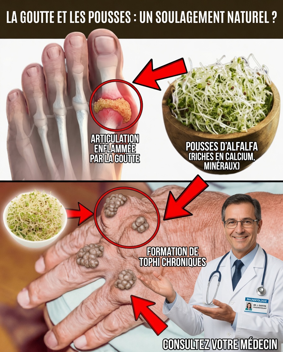 Libérez le pouvoir caché de la luzerne : une voie naturelle pour soulager les calculs rénaux et la goutte