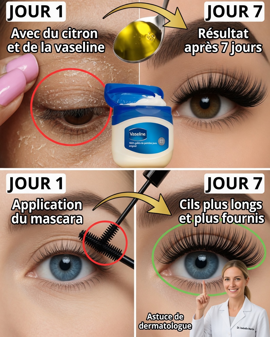 Vous n’allez pas le croire ! Des cils longs et des sourcils épais en seulement 3 jours — efficacité prouvée