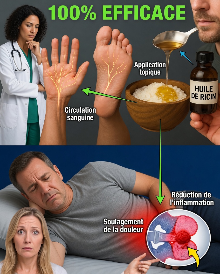 Secret des médecins anciens : 2 gouttes d’huile de ricin avec du miel peuvent transformer la vie des femmes après 50 ans !