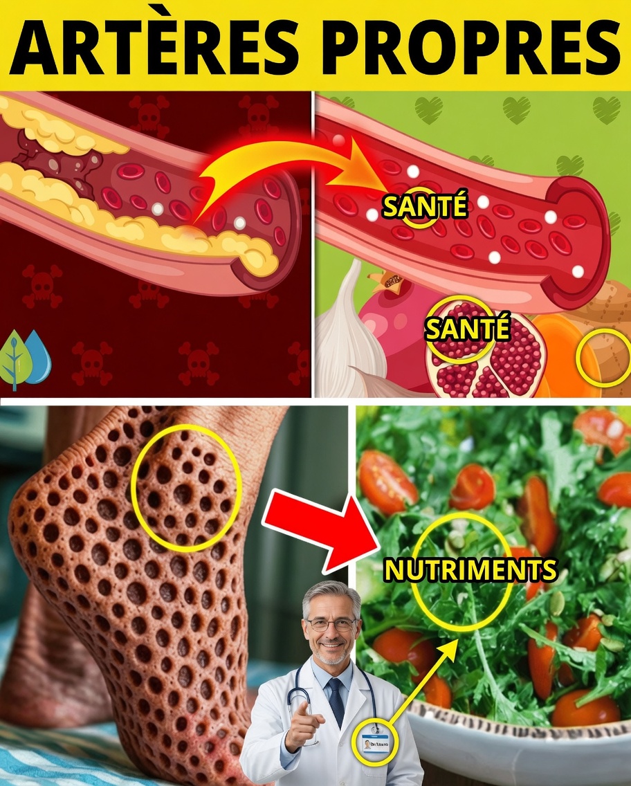 Débouchez naturellement les artères des jambes avec ce repas quotidien puissant