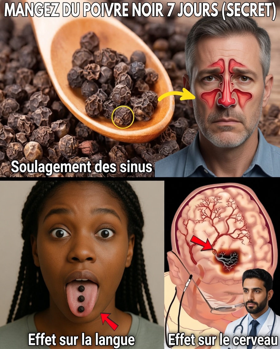 Que se passe-t-il lorsque vous mangez du poivre noir tous les jours pendant 7 jours ?