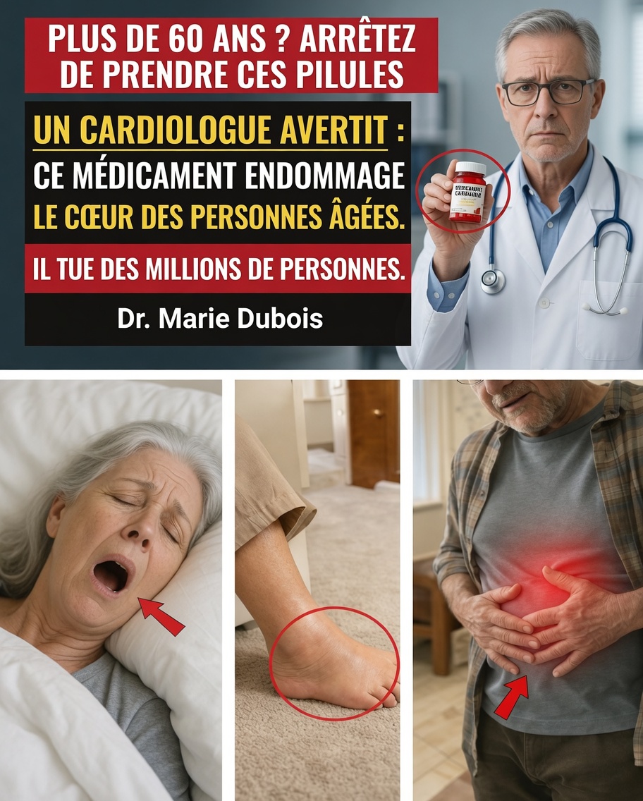 5 médicaments courants qui peuvent affecter silencieusement la santé du cœur après 60 ans – et que faire ensuite