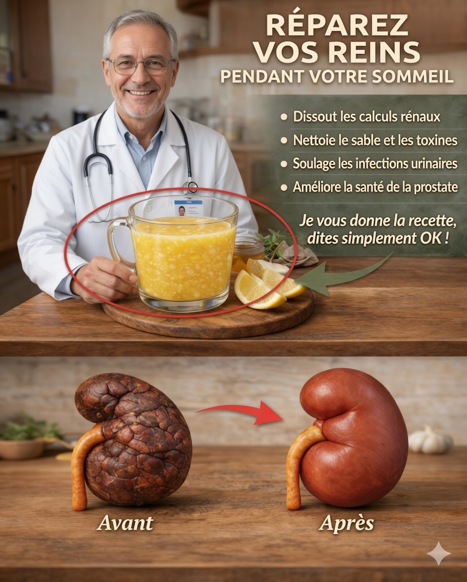 Boisson naturelle pour soutenir les reins, les voies urinaires et la prostate (recette + bienfaits)