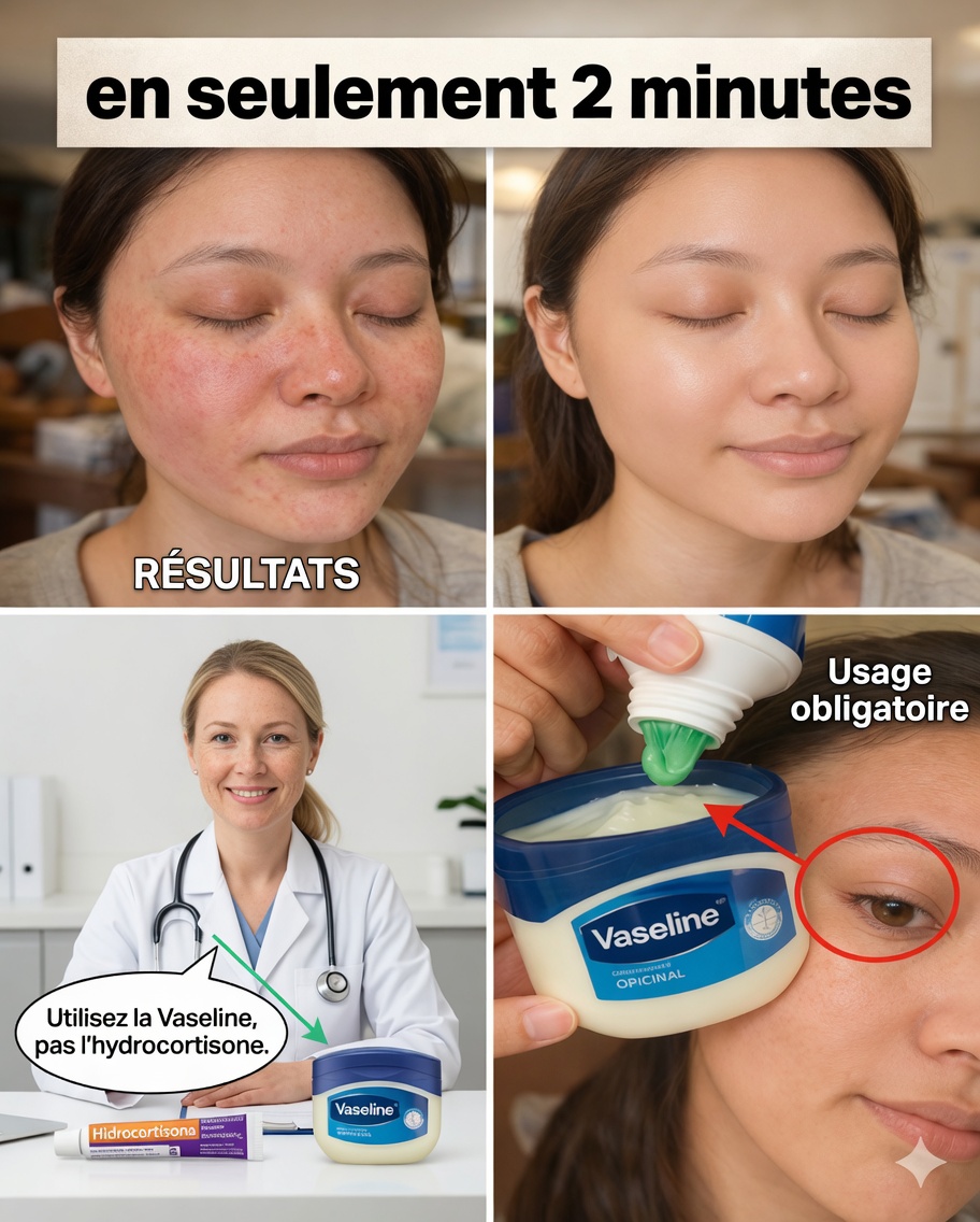 J’ai appliqué du dentifrice Colgate et de la vaseline sur le visage – voyez ce qui s’est passé ensuite