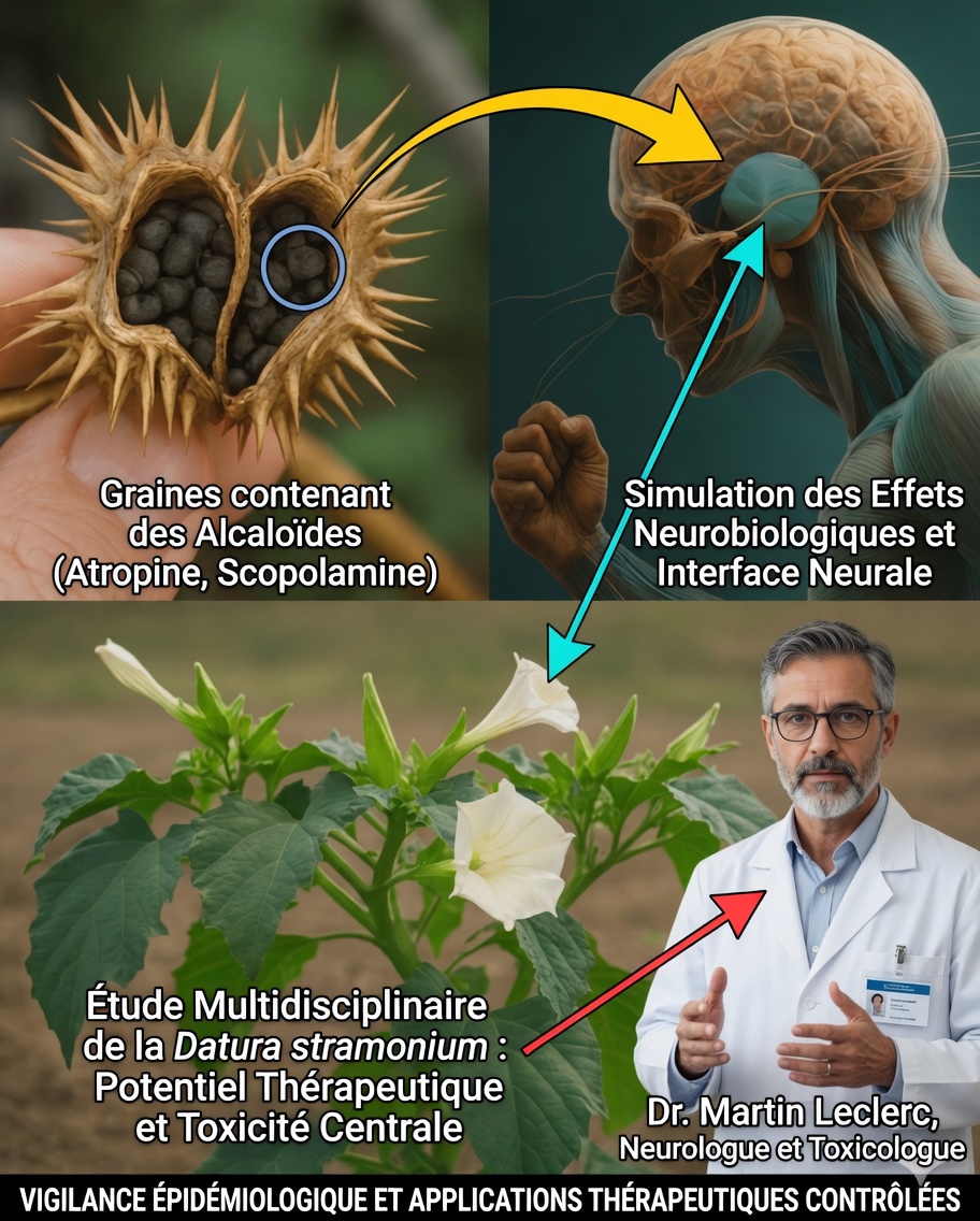Datura stramonium : herbe miraculeuse ou tentation mortelle ?