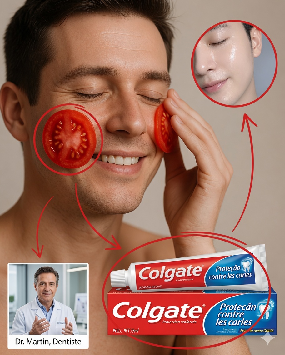 Astuce avec le dentifrice Colgate pour une peau plus claire et éclatante