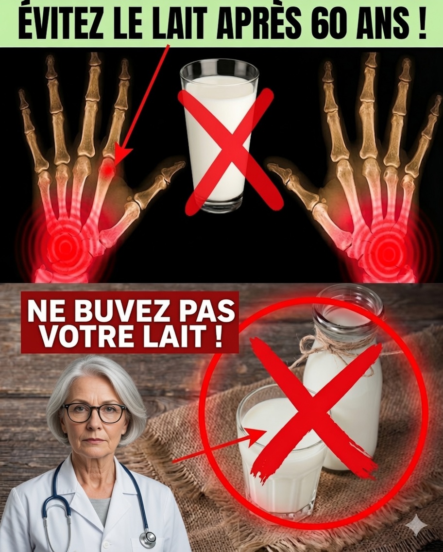 Au-delà de 60 ans et vous buvez encore du lait ? Il est peut-être temps de repenser cette habitude