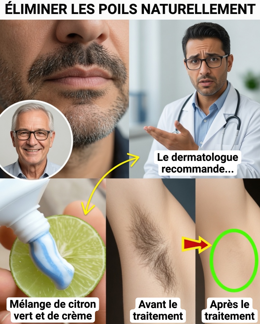 Éliminez instantanément les poils indésirables avec du citron et du dentifrice !