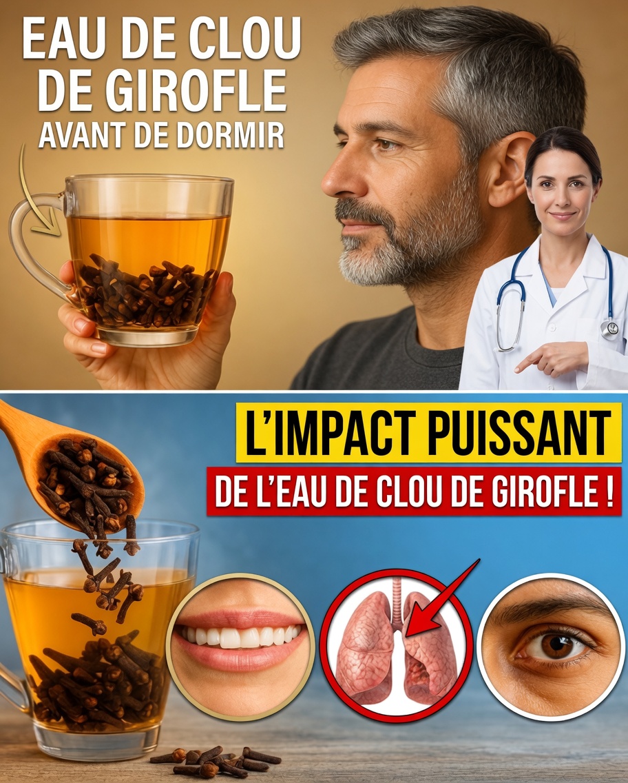 1 tasse d’eau au clou de girofle avant de dormir : 15 bienfaits surprenants pour votre santé