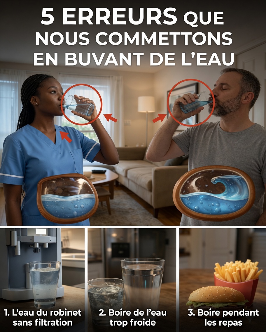 ATTENTION ! Évitez ces grosses erreurs en buvant de l’eau | 95 % des gens ne s’en rendent même pas compte