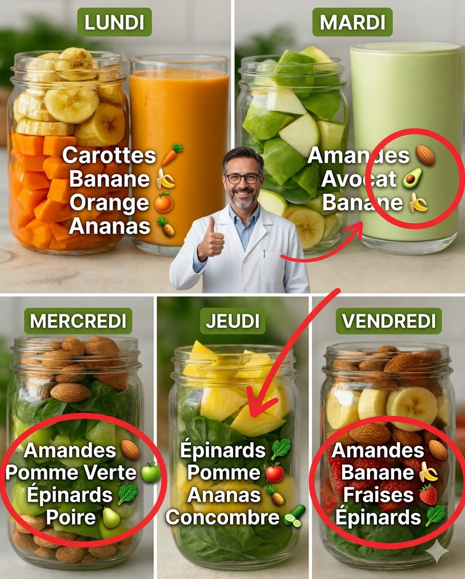 7 Recettes de smoothies vibrants pour chaque jour de la semaine