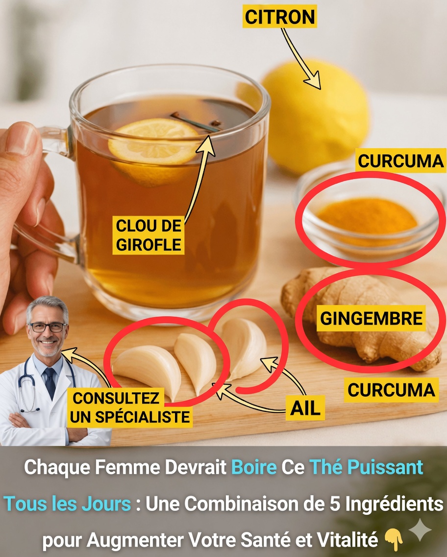 12 raisons pour lesquelles chaque femme devrait boire ce thé puissant tous les jours