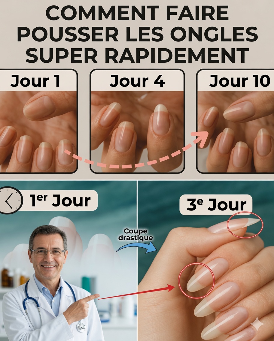 Comment faire pousser les ongles en seulement 2 jours
