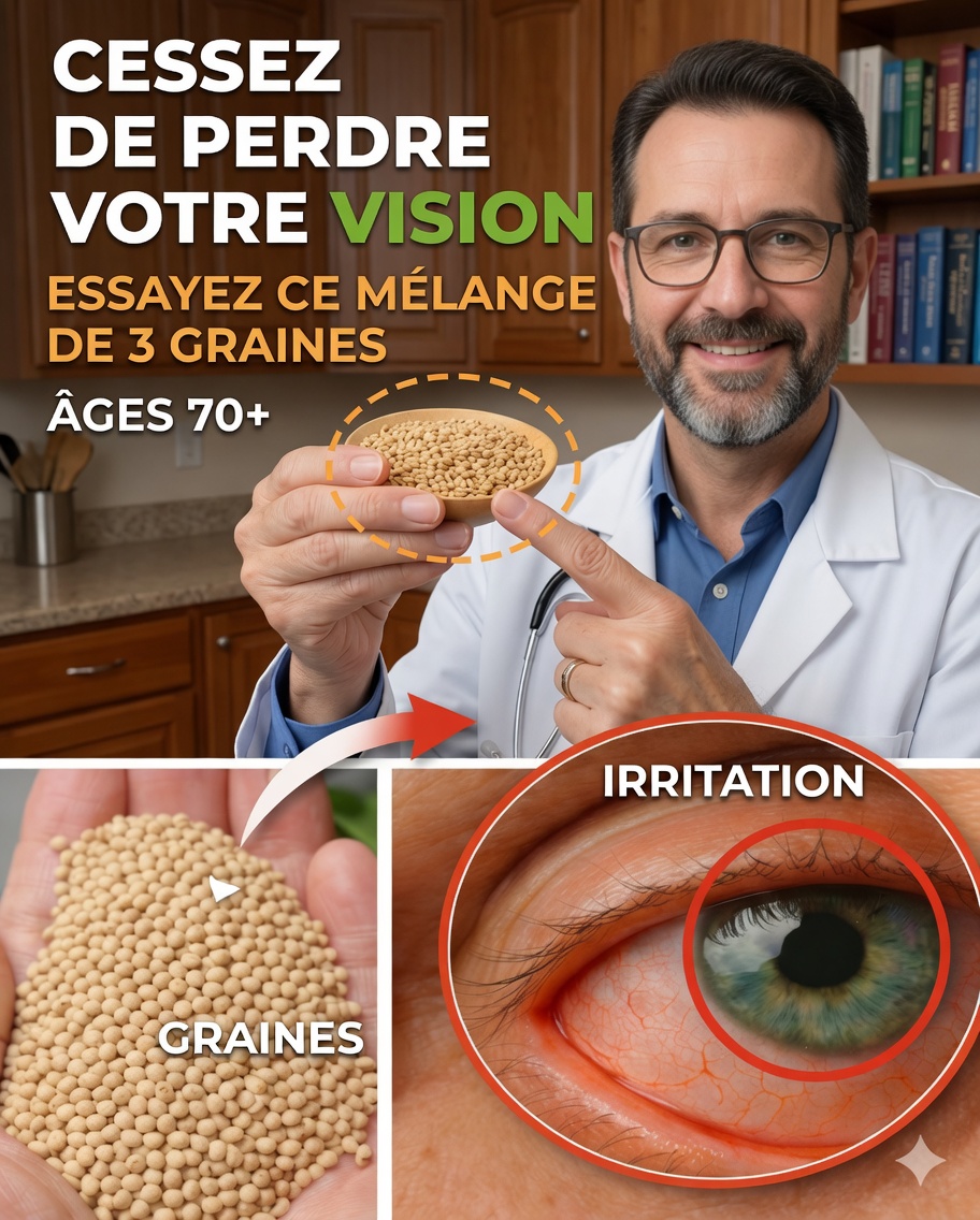Mangez cette graine et voyez votre vision s’améliorer — surtout après 60 ans !