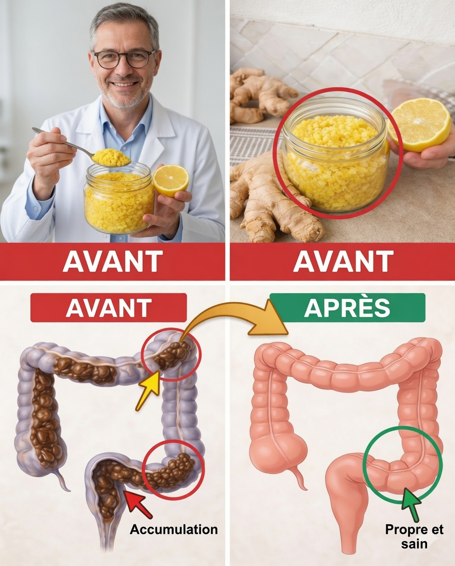 Gingembre + Citron : nettoyage du côlon avant et après – ce qui se passe vraiment lorsque vous essayez cette boisson simple