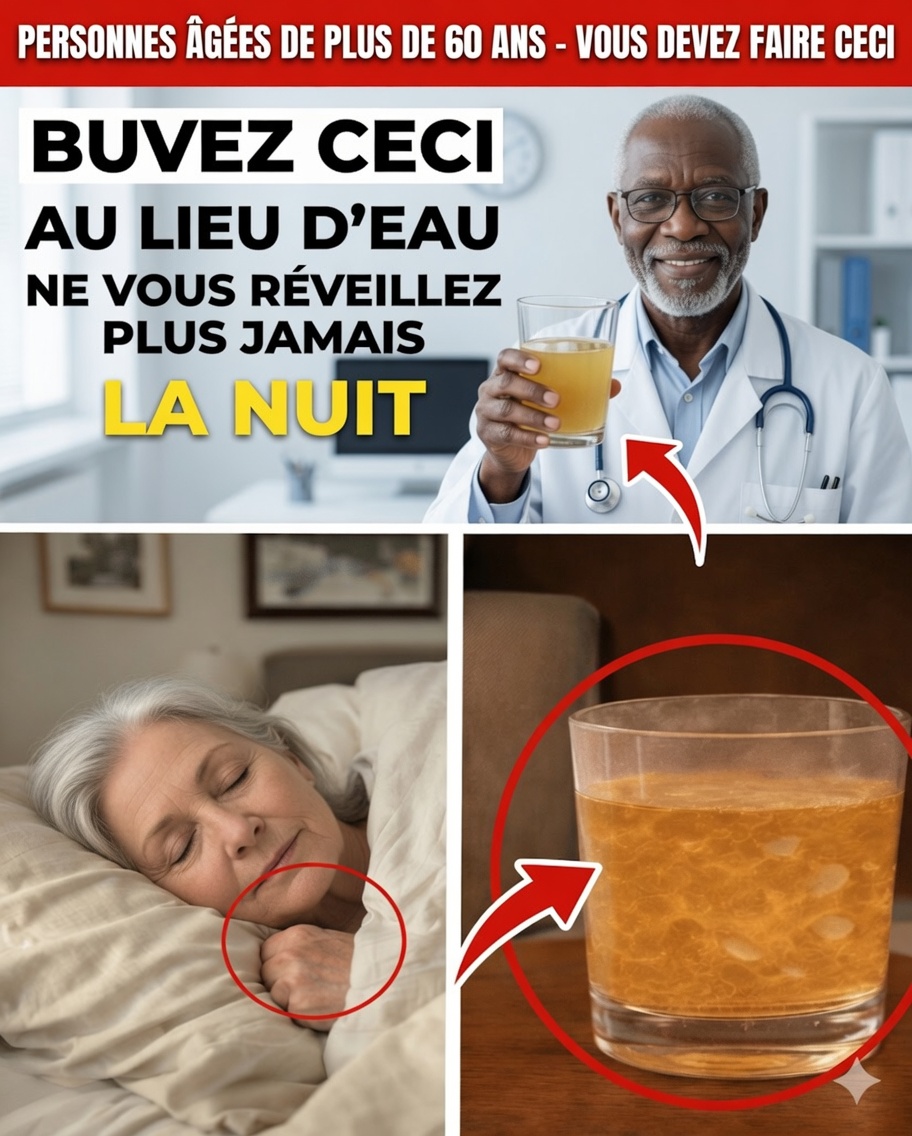 IDOSOS : Vous n’arrivez pas à dormir toute la nuit ? Buvez CECI au lieu de l’eau pour un sommeil profond immédiat