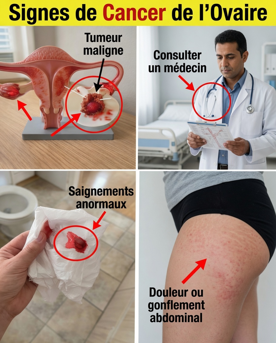 8 Signes d’alerte du cancer de l’ovaire que toute femme doit connaître – N’ignorez pas ces indices subtils