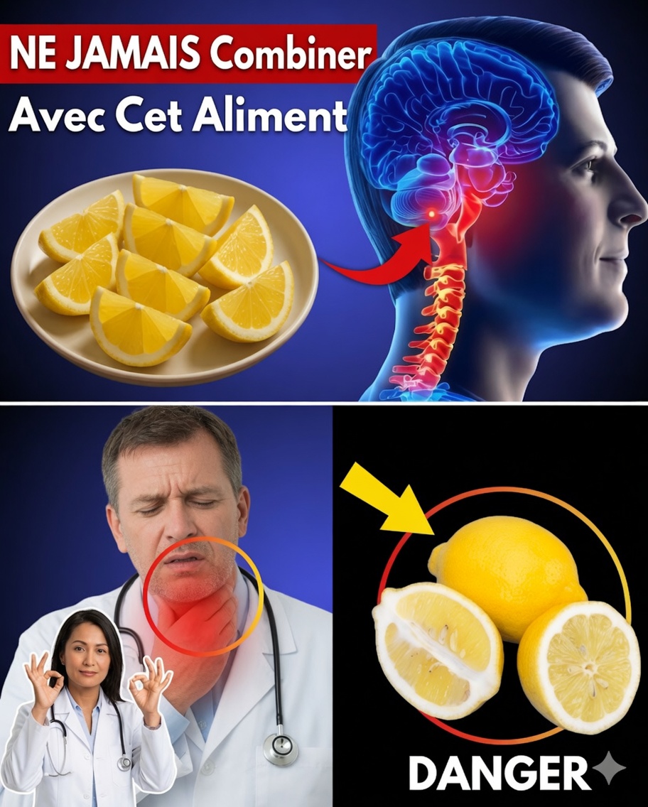 Quand le citron devient toxique après 60 ans : évitez ces trois combinaisons alimentaires