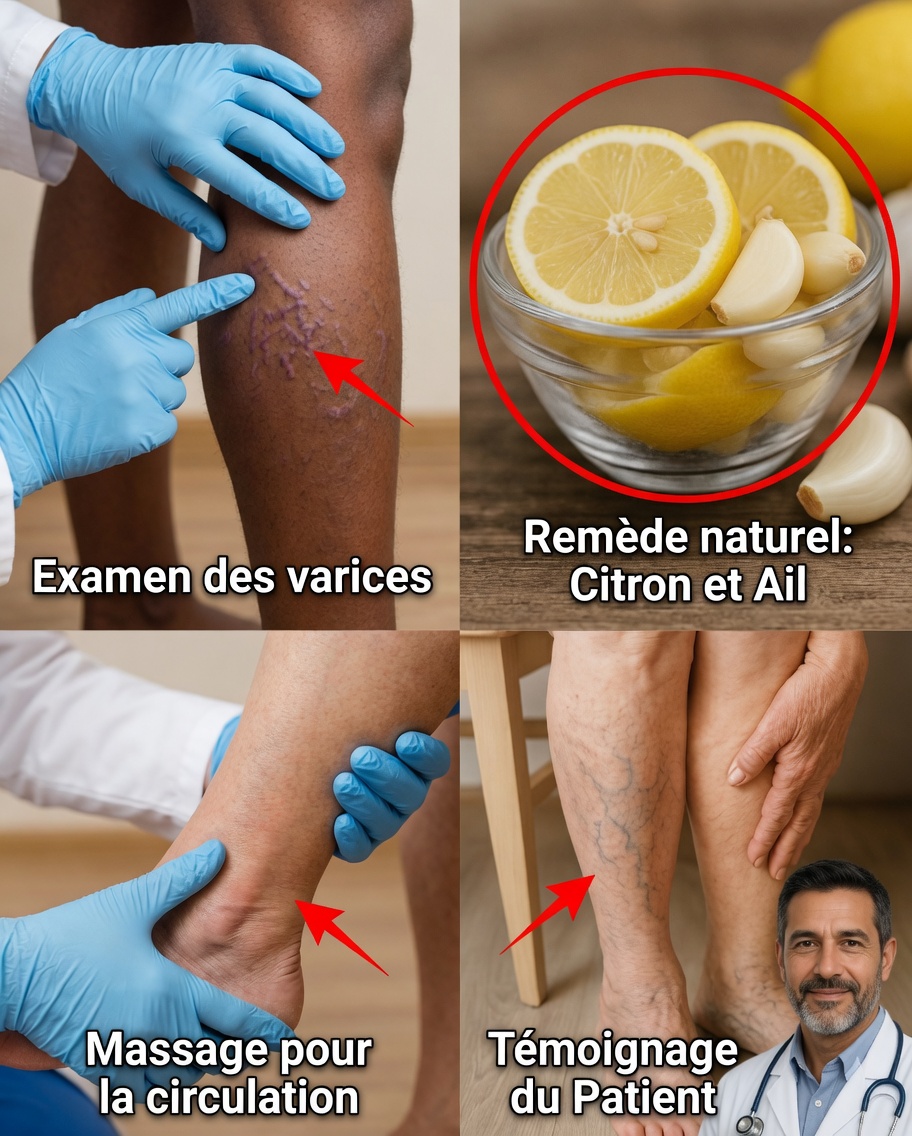 Dites adieu aux varices et aux douleurs articulaires avec seulement 2 ingrédients naturels