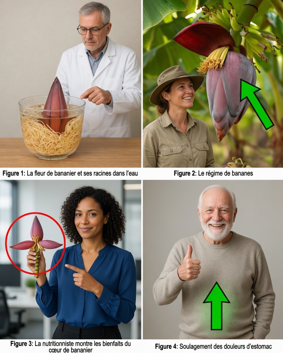 Découvrez le pouvoir de la fleur de bananier : 13 bienfaits impressionnants pour la santé des adultes d’âge moyen et des personnes âgées