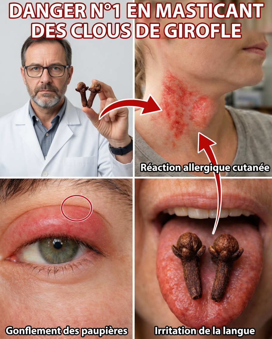 L’erreur n°1 quand on mâche du clou de girofle (et pourquoi cela peut nuire à votre bouche et à bien plus encore)