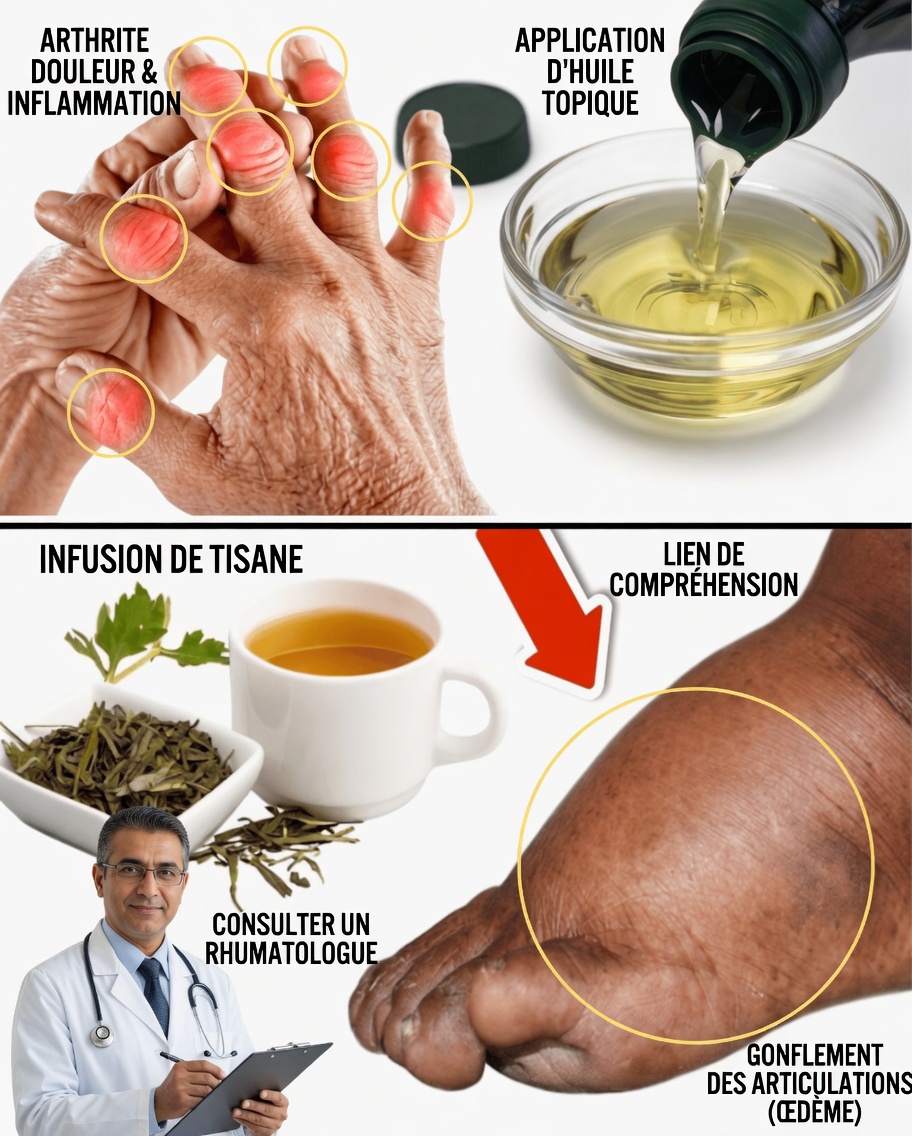 Buvez cette tisane et dites adieu aux jambes, chevilles et pieds gonflés