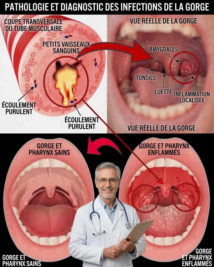 Voici comment vous pouvez éliminer le mucus de votre gorge en seulement deux minutes